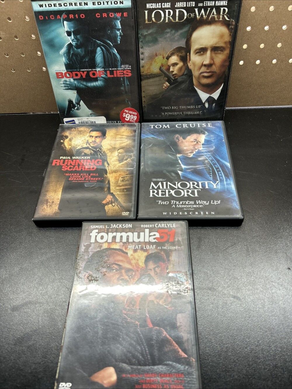 DVD Bundle - 5 Movies - Region 1, Tested & Working